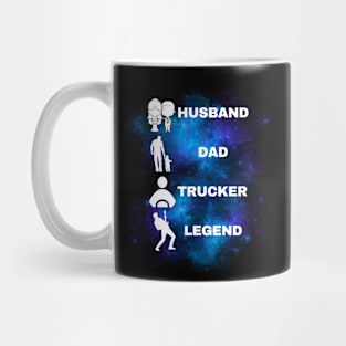 Funny gift for husband, father, driver or legends. Mug